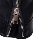 Helvano | Slim-Fit Herrenjacke mit Stehkragen in Schwarz