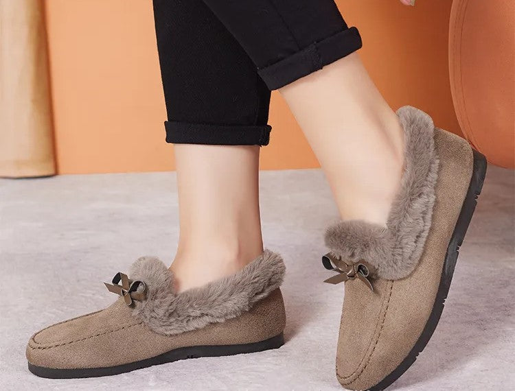 Helvano | Winter-Hausschuhe für Damen, warm gefüttert