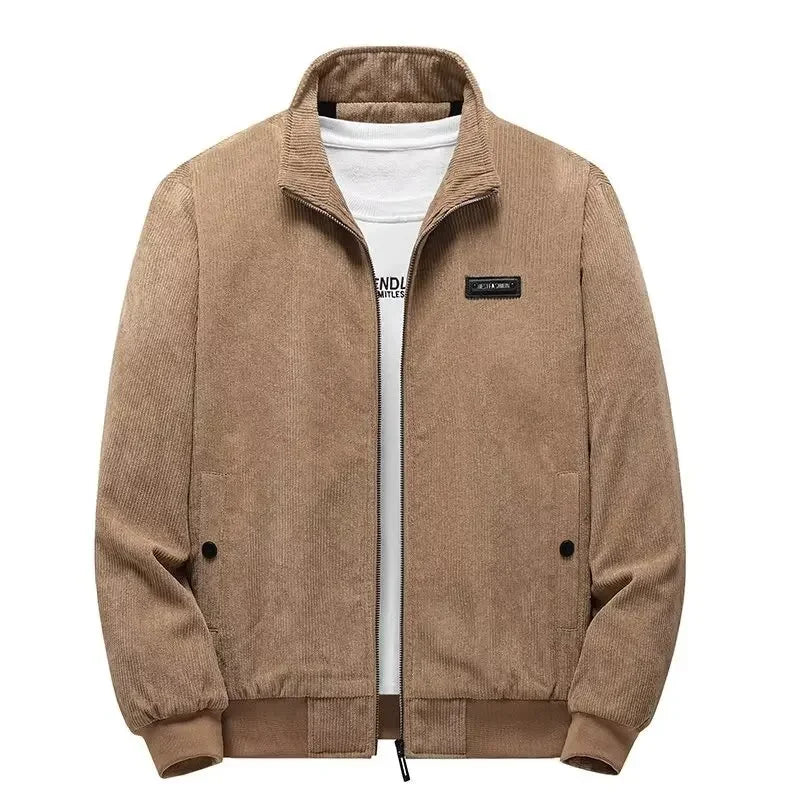 Helvano | Cordhemdjacke mit Fleecefutter für Herren