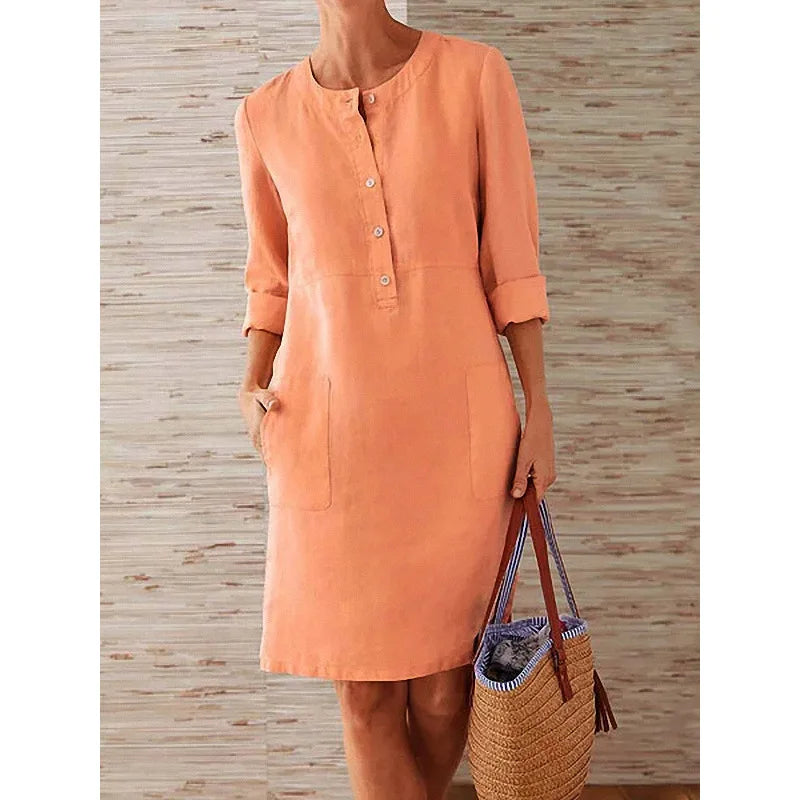 Helvano | Vintage Tunika-Kleid für Damen