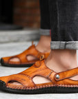 Helvano | Klassische Sommer-Sandalen für Herren