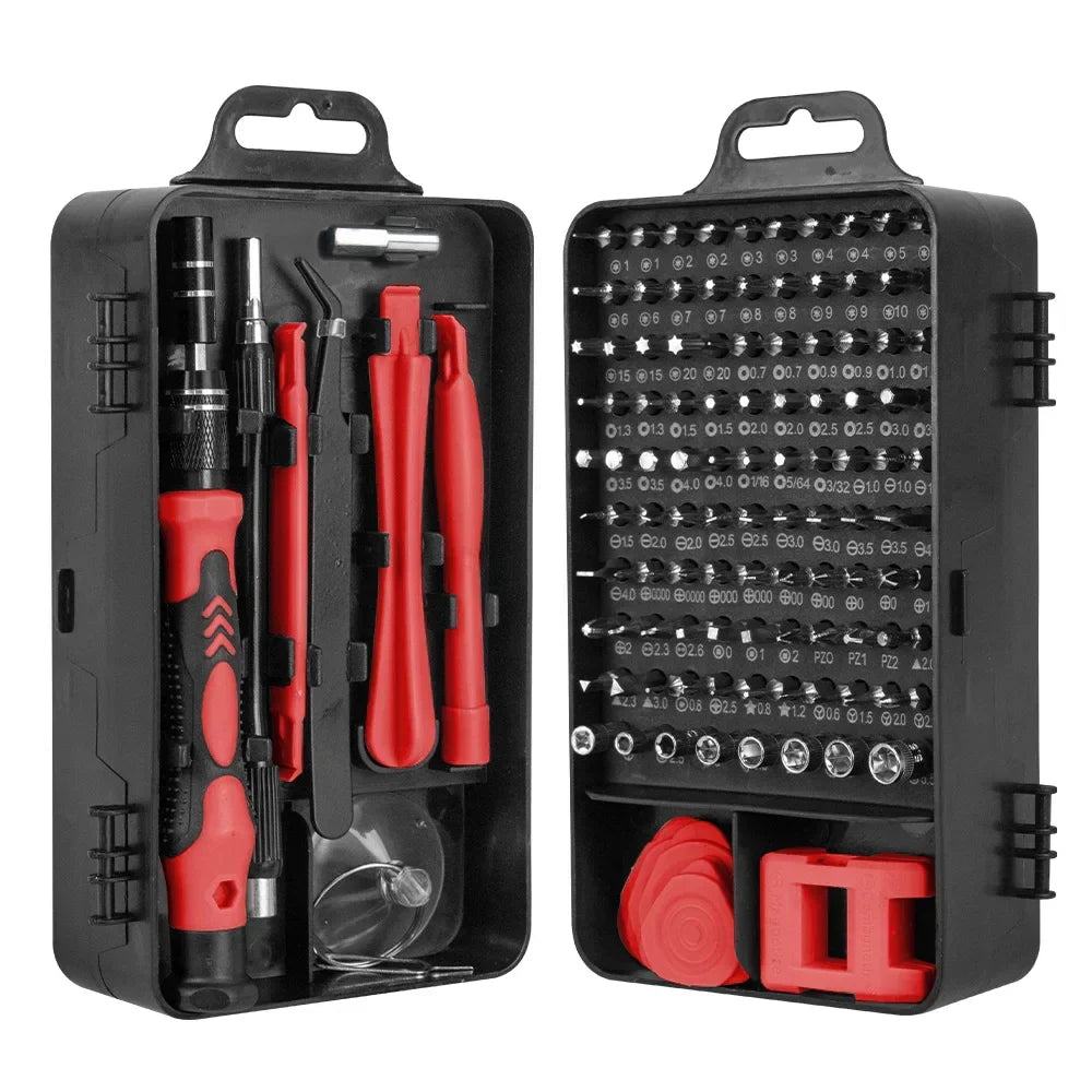 Helvano | Präzisions-Schraubendreher-Set 115-in-1 mit Magnet