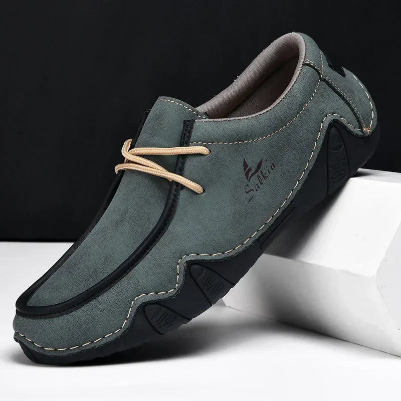 Helvano | Herren Leder-Komfortschuhe mit exakter Passform