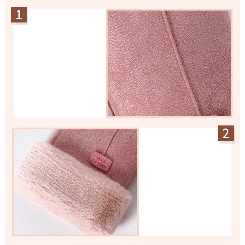 Helvano | Flauschige Winterhandschuhe für Damen