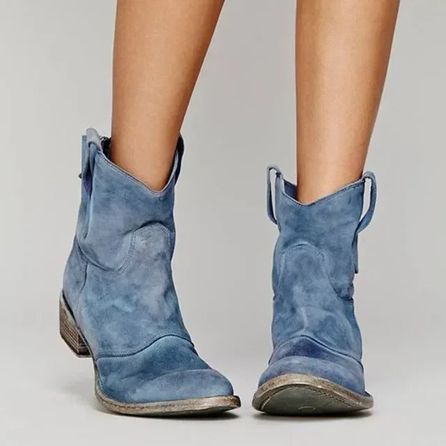 Helvano | Cowboy-Stiefeletten für Damen im Vintage-Stil