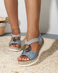 Helvano | Damen Keilsandalen mit Absatz