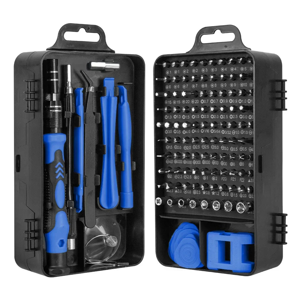 Helvano | Präzisions-Schraubendreher-Set 115-in-1 mit Magnet