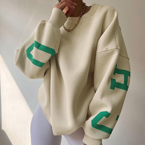 Helvano | Damen Kapuzenpullover mit Rundhals