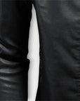 Helvano | Lederjacke mit Stehkragen für Herren
