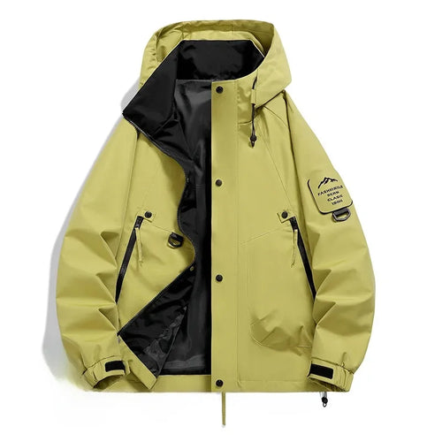 Helvano | Damen Windbreaker mit Kapuze und Stehkragen