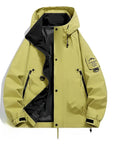 Helvano | Damen Windbreaker mit Kapuze und Stehkragen