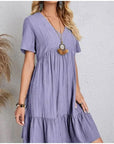 Helvano | Kurzarm-Sommerkleid für Damen