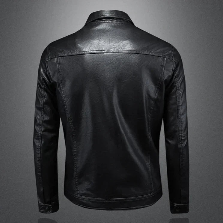 Helvano | Herren Bikerjacke aus Kunstleder