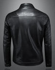 Helvano | Herren Bikerjacke aus Kunstleder