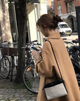 Helvano | Langer Damenmantel aus Wollmischung