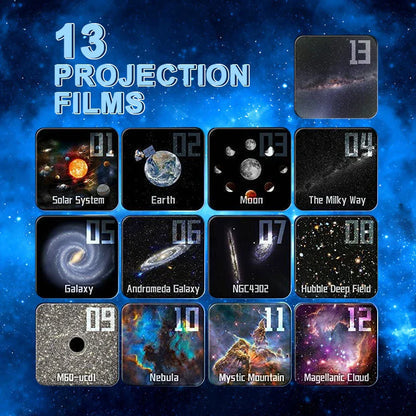 Helvano | 13-in-1 Galaxy Sternenhimmel-Projektor &amp; Nachtlicht