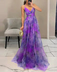 Helvano | Maxikleid mit Blumenmuster für Damen