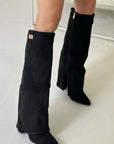 Helvano | Kniehohe Stiefel für Damen in Schwarz