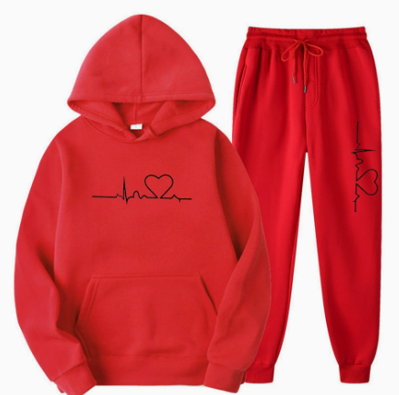 Helvano | Hoodie und Hose Set für Damen