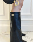 Helvano | Kniehohe Stiefel für Damen in Schwarz