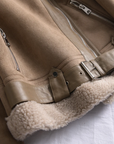 Helvano | Sherpa-Fleece-Bomberjacke für Damen