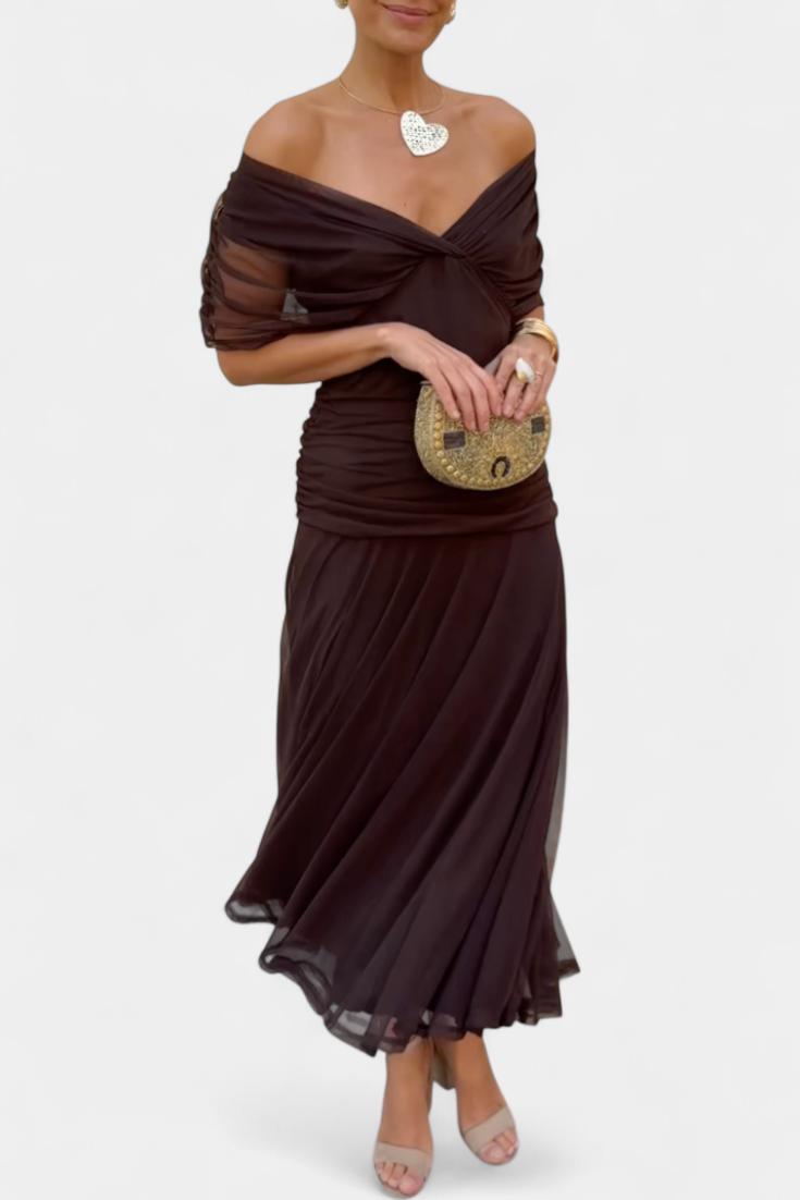 Helvano | Drapiertes Damenkleid