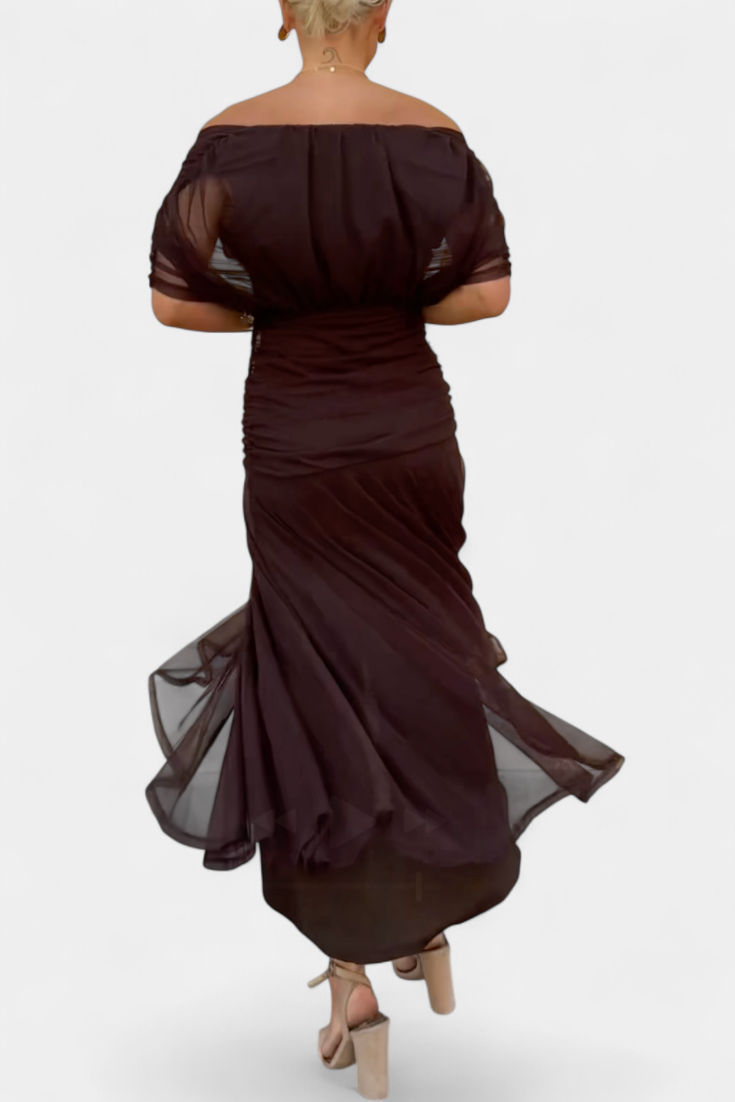 Helvano | Drapiertes Damenkleid