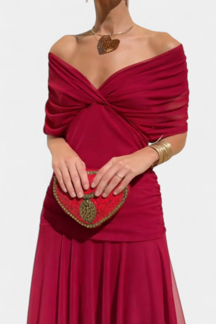Helvano | Drapiertes Damenkleid