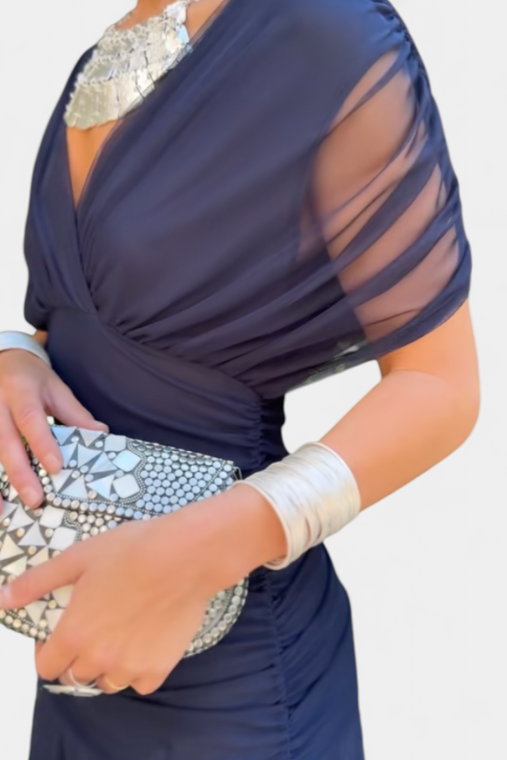 Helvano | Drapiertes Damenkleid