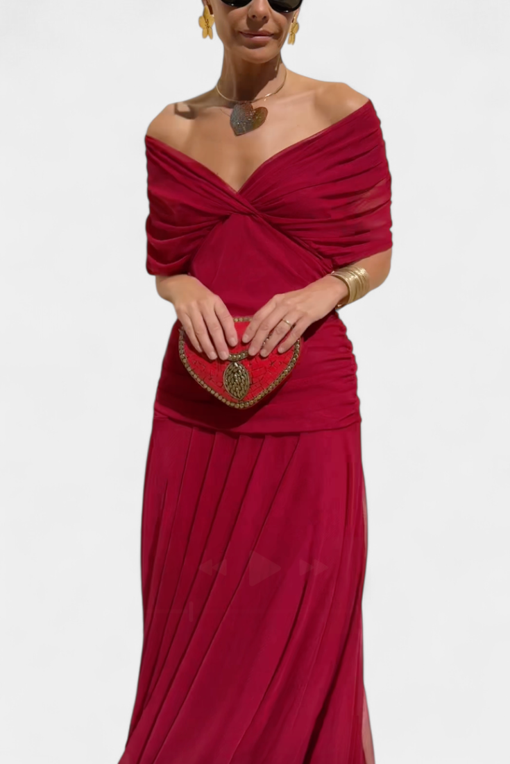 Helvano | Drapiertes Damenkleid