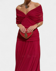 Helvano | Drapiertes Damenkleid