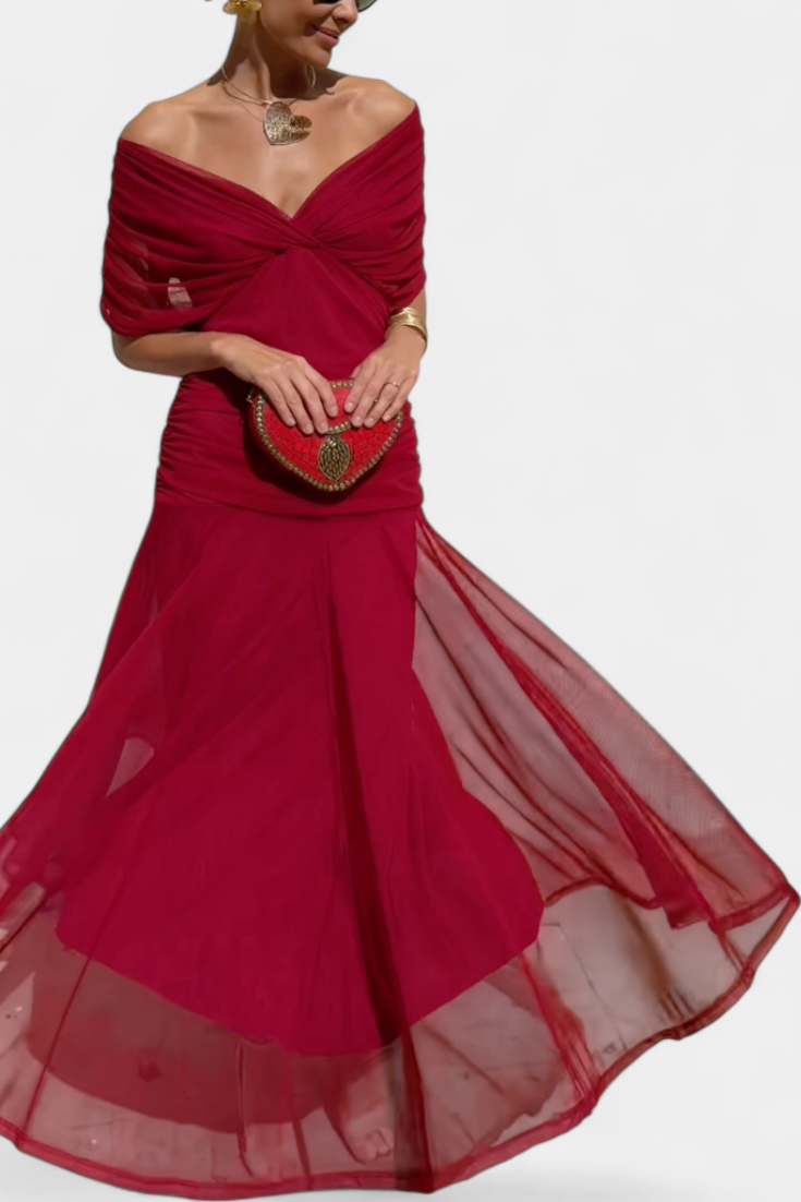 Helvano | Drapiertes Damenkleid