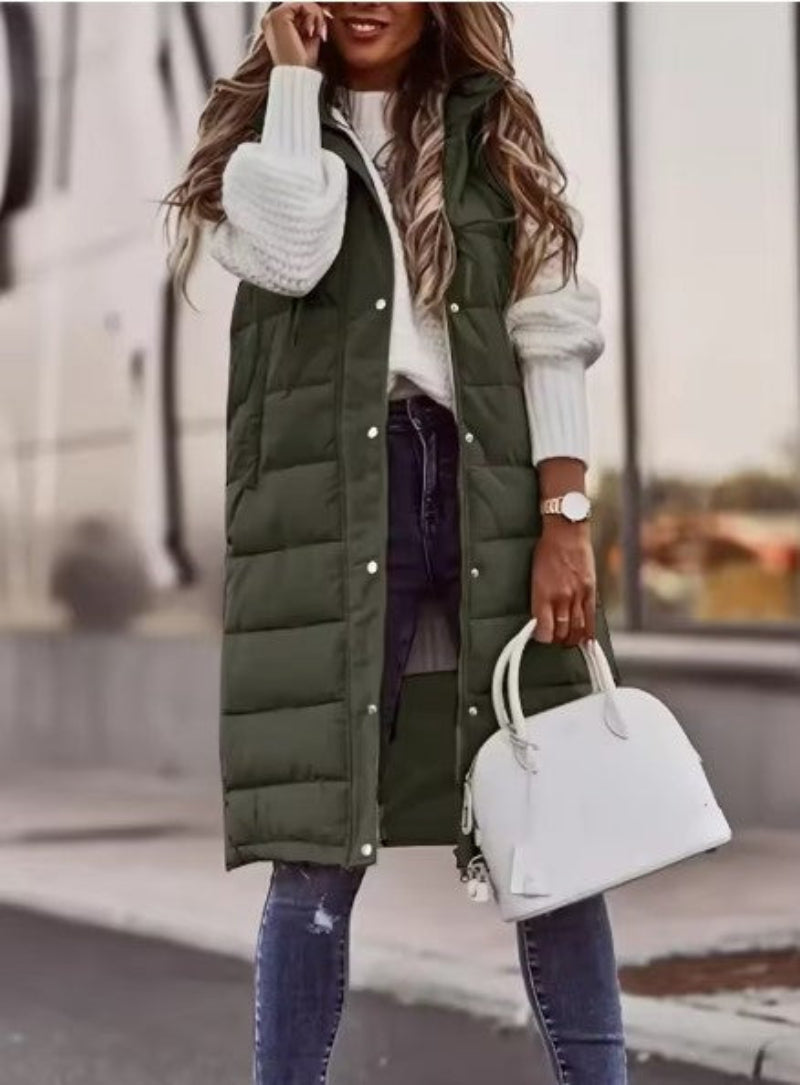 Helvano | Langer Bodywarmer für Damen