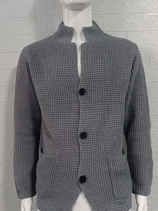 Helvano | Strickjacke für Herren mit Knopfleiste