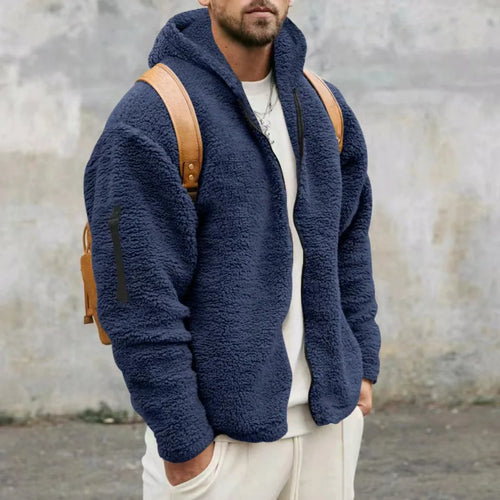 Helvano | Schwere Fleecejacke für Damen in Marineblau