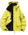 Helvano | Damen Windbreaker mit Kapuze und Stehkragen
