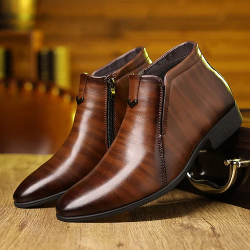 Helvano | Herren-Stiefel mit Reissverschluss