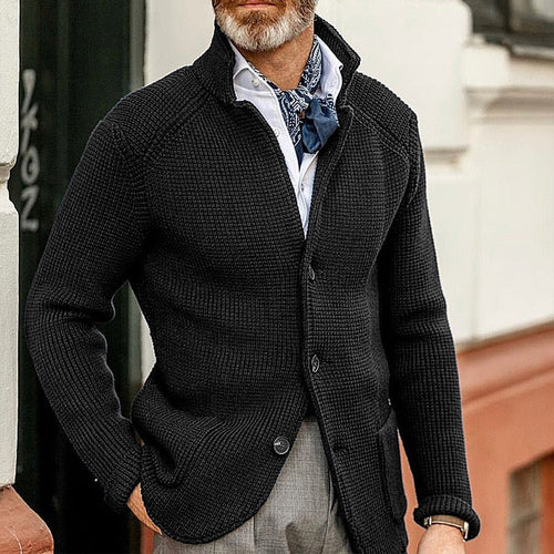 Helvano | Elegante Strickjacke für Herren