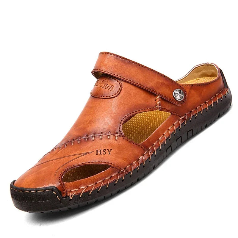 Helvano | Klassische Sommer-Sandalen für Herren