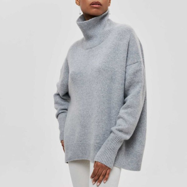 Helvano | Gestrickter Rollkragenpullover für Damen