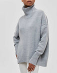 Helvano | Gestrickter Rollkragenpullover für Damen