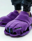 Helvano | Damen Hausschuhe mit Auto-Design & rutschfester Sohle