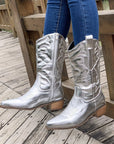 Helvano | Retro Western Cowboystiefel für Damen