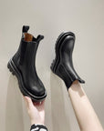 Helvano | Kniehohe Damenstiefel im Retro-Stil