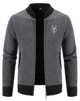 Helvano | Strickweste mit Hirsch-Motiv für Herren
