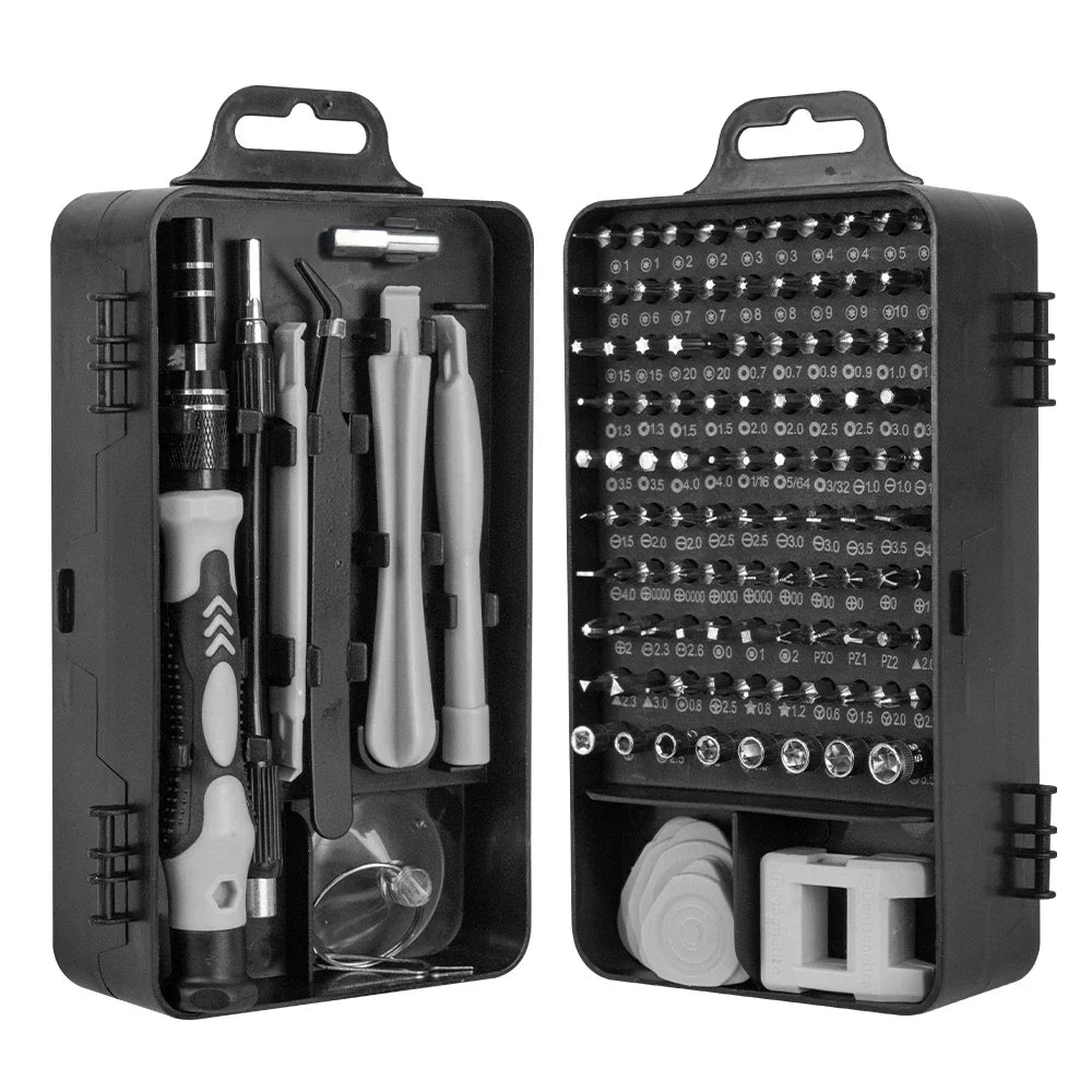 Helvano | Präzisions-Schraubendreher-Set 115-in-1 mit Magnet
