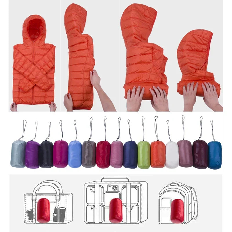 Helvano | Ultraleichte Daunenjacke für Damen