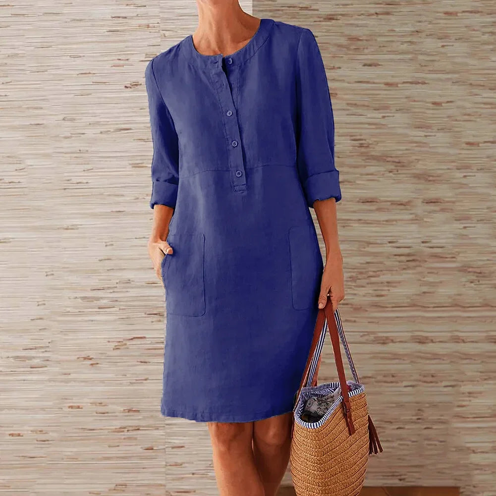 Helvano | Vintage Tunika-Kleid für Damen