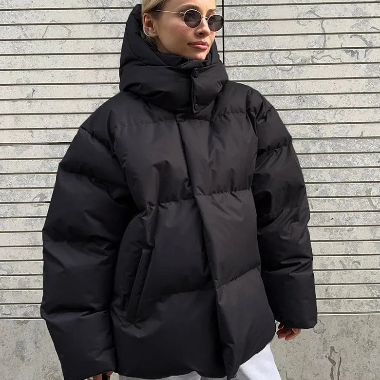 Helvano | Einfarbige Winterjacke für Damen