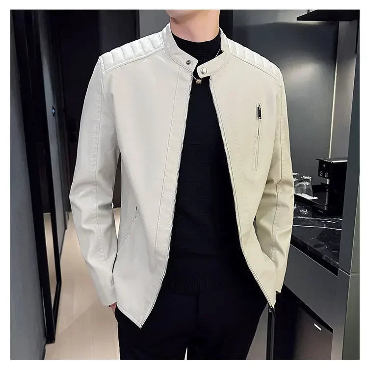 Helvano | Elegante Herren-Lederjacke